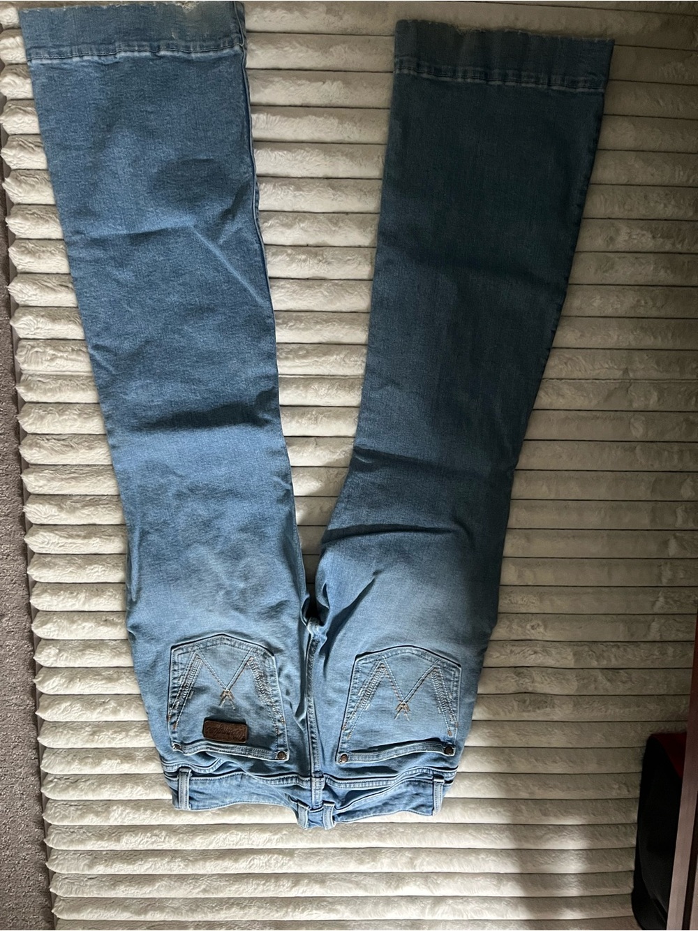 Wrangler Light Blue Bootcut Men's Jeans